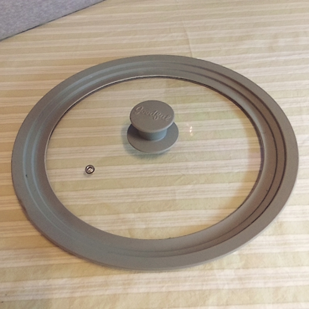 Universal Lid with Silicone Rim 12"